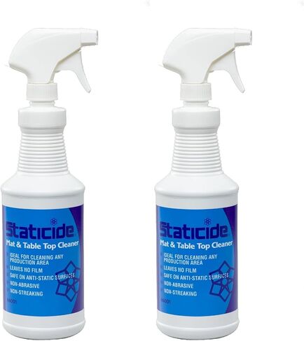 ACL Staticide-6001 Mat and Table Top Cleaner, Mild, 1qt, Blue in Kuwait