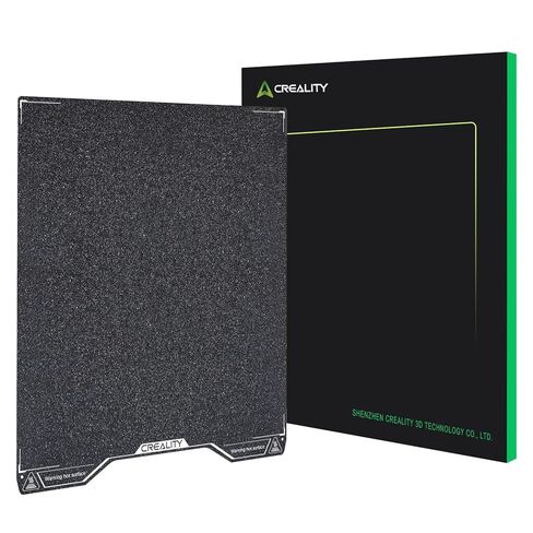 Creality Official K1 Max Build Plate, Double-Sided Glossy PET + Textured PEI Magnetic Bed Plate 315 * 310mm Flexible Removable for K1 Max, Ender 3 V3 Plus, Ender 3 S1 Plus (Without Magnetic Base) in Kuwait