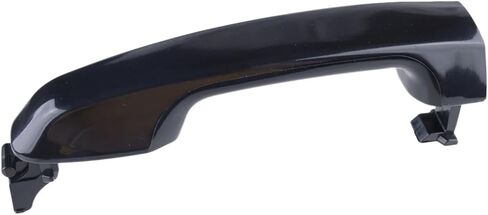 1 Pair Black Rear Outer Door Handle Plastic Compatible with Toyota Land Cruiser Prado J150 Series 2009-2015 2016 2017 2018 2019 2020 in Saudi Arabia