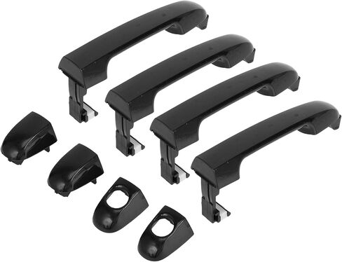 Front Left Right Rear Left Right Car Exterior Door Handles for Hyundai Accent GLS 2006-2011 Durable Door Handle Replacement No.826512H000 ABS 1 Set in Saudi Arabia