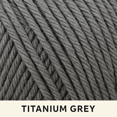 Big Twist Value Yarn 2-Pack Bundle-Titanium Grey 100% Acrylic, 6oz Skeins (380 yds Each) in Saudi Arabia