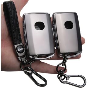 2-Pack for Mazda Key Fob Cover, 4-Button, for 2019-2025 Mazda 3/6,CX-3,CX-5,CX-9,CX-30,CX-50,CX-70,CX-90,MX-5,MX-30, Keychain Accessories in Saudi Arabia