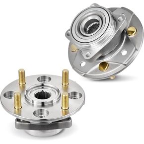 513098 Front Wheel Bearing and Hub Assembly Compatible with Acura CL 1998-1999 L4 2.3L GAS, Compatible with Honda Accord 1990-1997 L4 2.2L GAS, 4-Lug 2PCS in Kuwait