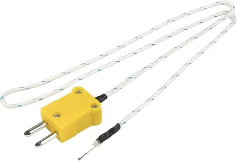 2 قطعة TP-01 K نوع 0.5 متر سلك كابل رئيس التوصيل اتصال الحرارية استشعار درجة الحرارة ل TM-902C TES-1310 in Saudi Arabia