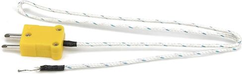 2 قطعة TP-01 K نوع 0.5 متر سلك كابل رئيس التوصيل اتصال الحرارية استشعار درجة الحرارة ل TM-902C TES-1310 in Saudi Arabia