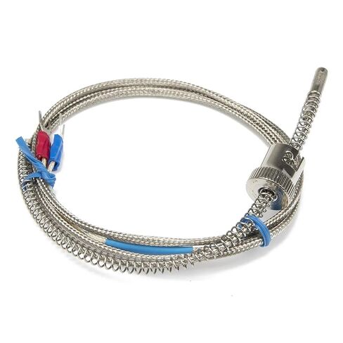 FTARS02 K E J Type 1m Metal screening Cable 11.5mm Hole Diameter Adjustable Bayonet Cap thermocouple Temperature Sensor(J) in Saudi Arabia