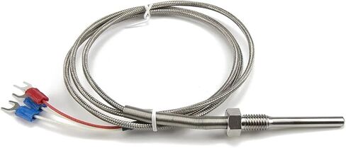 FTARP09 PT100 Type Hight Temperature 1m Metal Braided Cable 50mm Probe RTD Temperature Sensor in Saudi Arabia