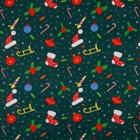 8 Pcs Floral Cotton Fabric - for DIY Decorations Sewing Craft Precut Quilt Sewing Quilting Fabric (19.6" x 19.6") in Saudi Arabia