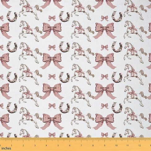 Feelyou Watercolor Bow Fabric by The Yard Kids 1 Yard Kids Coquette Bows Upholstery Fabric for Chairs for Boys Teens Cute Bowknot Waterproof Outdoor Fabric Pink Bow Reupholstery Fabric Decor in Saudi Arabia