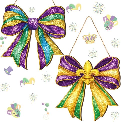 Pickmesh 3 Pcs Valentine's Day Wooden Door Sign Welcome Sign Set Easter Door Wreaths Decor Sign St. Patrick's Day Shamrock Door Hanger Outdoor House Decorations for Front Porch Outdoor(Round Style) in Kuwait