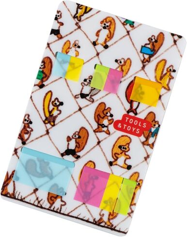 Hobonichi Techo Accessories – 100% Orange: Hobonichi Translucent Sticky Notes - Taking a Break in Saudi Arabia