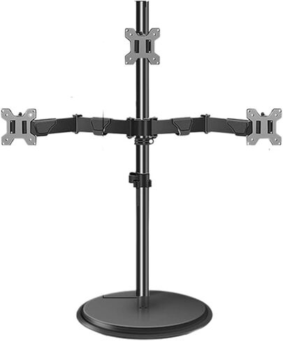 Mobile monitor stand/floor stand(Three-screen version) in Saudi Arabia