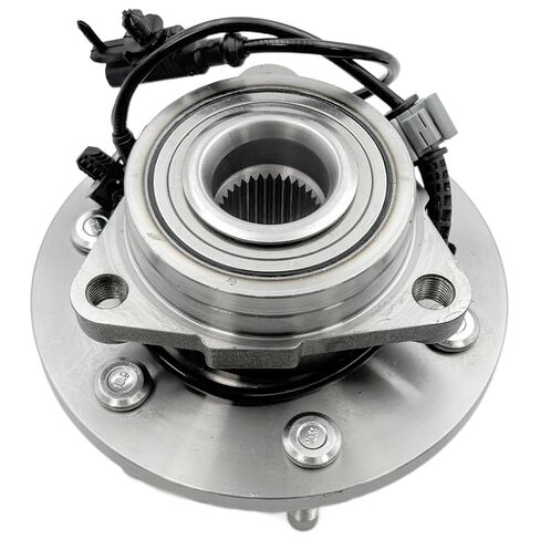 محور العجلة الأمامية ومجموعة المحمل متوافقة مع Chevy Tahoe Silverado 1500 Avalanche Suburban، Cadillac Escalade، GMC Yukon Sierra، 4WD، 2007-2014 (515096) in Saudi Arabia