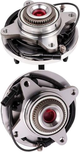 SCITOO Wheel Hub Wheel Bearing Assembly Front 515119 Compatible with 2009-2010 for Ford for F-150 6 Lugs with ABS 2pcs 4WD Only in Saudi Arabia