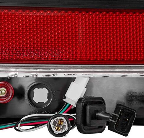 AKKON-للأسود 05-08 دودج تشارجر كامل LED أضواء خلفية مصباح الفرامل استبدال السائق وجانب الركاب in Kuwait