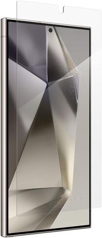 واقي شاشة ZAGG InvisibleShield Fusion لهاتف Samsung Galaxy S24 Ultra - حماية هجينة مرنة، بوليمر غير قابل للكسر، وضوح عالي الوضوح، صديق للبيئة، متوافق مع التكنولوجيا الحيوية in Saudi Arabia