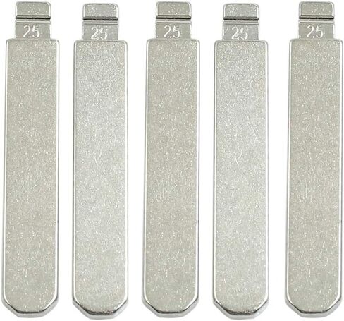 X AUTOHAUX 5pcs Metal Uncut Insert Blank Blade Remote Key Replacement for Honda Accord in Saudi Arabia