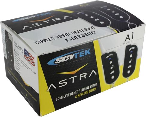 A1 Scytek 1 Way Remote Start Two 5 Button Ultra Slim Remote Older Vehicles in Saudi Arabia