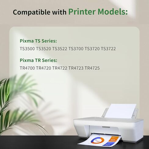 275XL 276XL Remanufactured Replacement for Canon 275 276XL PG245 CL246 Ink Cartridges for Pixma TR4700 TR4720 TR4722 TS3720 TS3522 TS3520 TS3500 TS3700 Printer,2 Pack (Black, Tri-Color) in Saudi Arabia