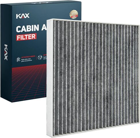 استبدال فلتر هواء المقصورة KAX CF10374 لـ Tacoma 2005-2023 Dart 2013-2016 Vibe 2003-2008 CP374، فلتر كابينة BE-374 مع الكربون المنشط in Saudi Arabia