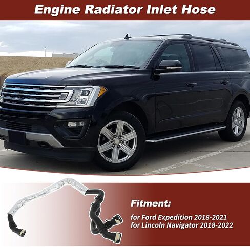 خرطوم مدخل المياه لسخان HVAC لسيارة Ford Expedition 2018-2021 أنبوب سخان HVAC رقم JL1Z18472B خرطوم موصل المبرد لسيارة Lincoln Navigator 2018-2022 in Saudi Arabia