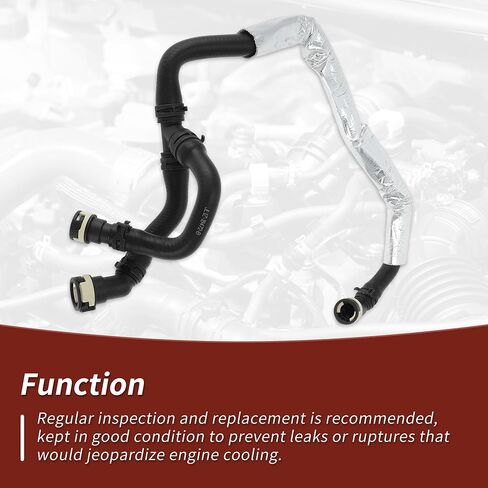 خرطوم مدخل المياه لسخان HVAC لسيارة Ford Expedition 2018-2021 أنبوب سخان HVAC رقم JL1Z18472B خرطوم موصل المبرد لسيارة Lincoln Navigator 2018-2022 in Saudi Arabia