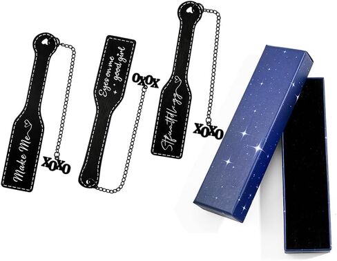 Good Girl Spicy Bookmarks Gift - Dark Romance Stainless Steel Bookmarks for Women Book Lovers on Graduation Birthday Christmas Valentine's Day (Black 2pcs) in Saudi Arabia
