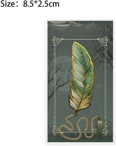Elegant Metal Bookmark Reading Page Mark – Stylish Book Clip Pendant for Stationery Lovers in Saudi Arabia