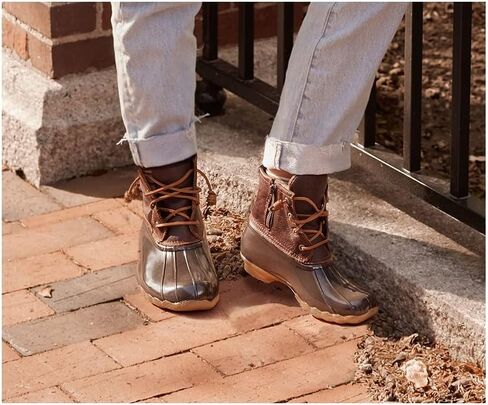 Sperry Women's Saltwater Snow Boot, Blue Camo, 5.5 in Kuwait