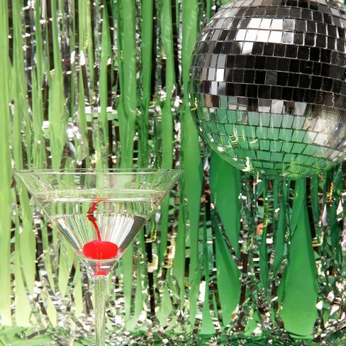 6 Rolls Green Streamers Green Crepe Paper Wide Paper Streamers Party Supplies for Wedding Birthday Party Decorations and DIY Craft Supplies 1.8 Inch × 82 Ft/Roll in Kuwait