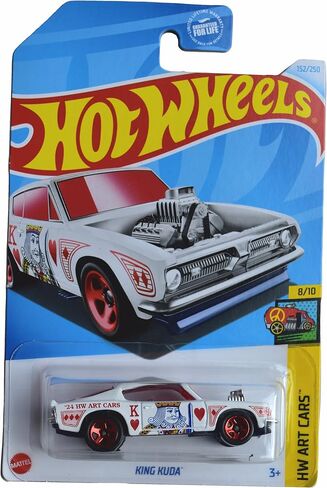 Hot Wheels King Kuda, Art Cars 8/10 [White] 152/250 in Saudi Arabia