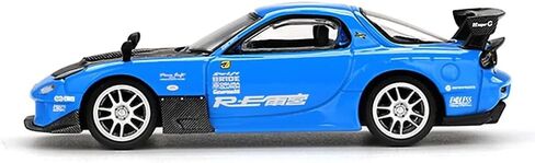 نموذج سيارة Diecast متوافق مع Mini GT 1:64 Mazda RX-7 RE-Amemiya 20B NA 3ROTOR-7 "AMA-san Go" إصدار محدود MGT01046 in Saudi Arabia
