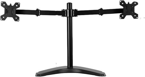 Dual-screen computer monitor stand with height adjustment base(Up and down dual screen base) in Saudi Arabia