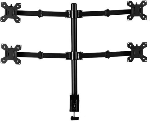 Dual-screen computer monitor stand with height adjustment base(Up and down dual screen base) in Saudi Arabia