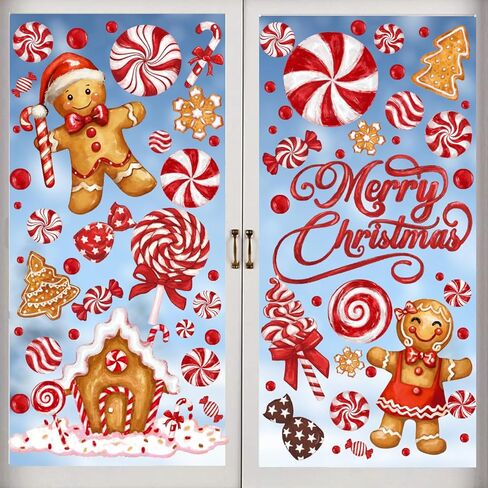 9 Sheets Valentines Window Cling, Double-Sided Valentine's Day Animals Window Stickers Red Pink Love Heart Window Decals for Home School Birthday Wedding Glass Window Decor Party Favors in Saudi Arabia