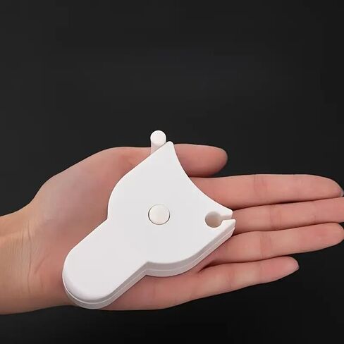 Compact Plastic Fitnessape Measure -Easy-to-Use Body Circumference MeasurincTool for Arms, Legs, Waist & Chest - Portable Soft Ruler for Students & Home Use. in Saudi Arabia
