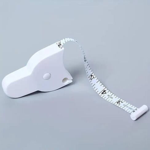 Compact Plastic Fitnessape Measure -Easy-to-Use Body Circumference MeasurincTool for Arms, Legs, Waist & Chest - Portable Soft Ruler for Students & Home Use. in Saudi Arabia
