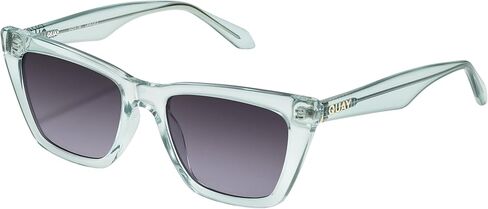 Quay - Womens Sunglasses, Polarized Cat Eye Lenses with UV Protection (Narrow Down, Black) in Kuwait