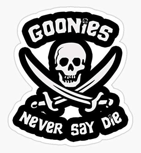 Goonies Never Say Die - تصميم الملصق الخاص بي - رسم الملصق in Saudi Arabia