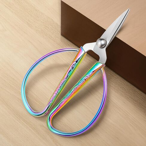 Stainless Steel Embroidery Scissors - Super Sharp, Strong, Multi-purpose for Office Home School Craft & Decoration in Saudi Arabia