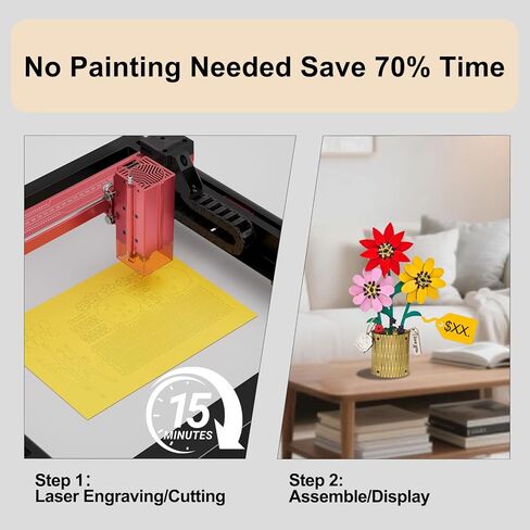 8 Pack Pre-Painted Colored Plywood Sheets,16.5" x 11.7" x 1/8 (3mm), 8 Colors Mixed Basswood,Ideal for Laser Cutting, Engraving, DIY Crafts, Ornaments, Models Making in Kuwait