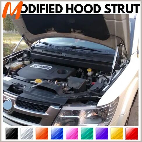 Front Hood Struts Compatible with Dodge Journey 2009-2020 Shock Lift Supports Bonnet Gas Dampers Springs Kit No-Drill Bolt-on in Saudi Arabia