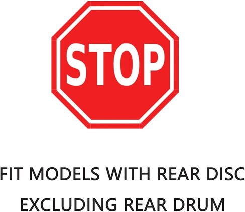 Detroit Axle - Brake Kit for 2.2L 1992-1999 Toyota Camry Brake Rotors and Ceramic Brakes Pads 1993 1994 1995 1996 1997 1998 Front and Rear Replacement in Saudi Arabia