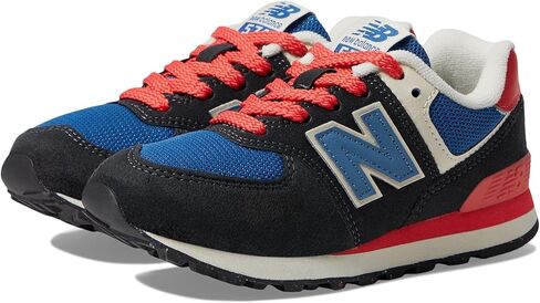 New Balance Kids 574 V1 70s Racing Lace-up Sneaker, Lilac Glo/Bright Lavender, 13.5 Wide US Unisex Little in Saudi Arabia