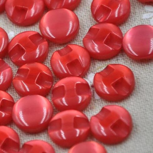 50pcs 12.5mm Resin Shirt Buttons Pearl Buttons Sewing Accessories DIY Crafts (50pcs,White) in Saudi Arabia