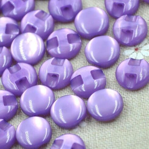 50pcs 12.5mm Resin Shirt Buttons Pearl Buttons Sewing Accessories DIY Crafts (50pcs,White) in Saudi Arabia