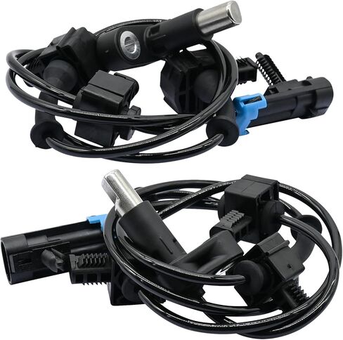 2Pcs Rear Left and Right Abs Wheel Speed Sensor Compatible with Gmc Chevy Sierra Silverado 2500 Hd 15905942, 22740471, 25995533 Als1956 09 10 2009 2010 in Saudi Arabia