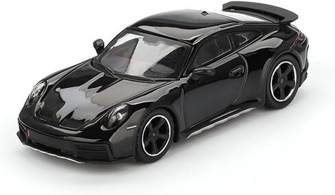 نموذج سيارة مصبوب 1:64 متوافق مع بورش 911 داكار إصدار محدود باللون الأسود من Mini GT MGT00958 in Saudi Arabia