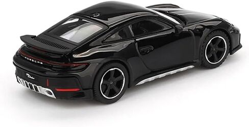 نموذج سيارة مصبوب 1:64 متوافق مع بورش 911 داكار إصدار محدود باللون الأسود من Mini GT MGT00958 in Saudi Arabia