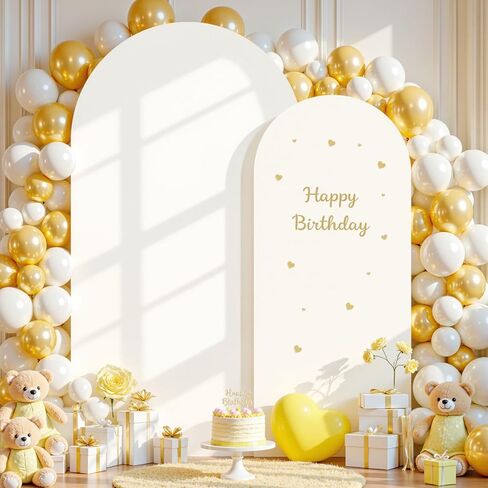 أغطية خلفية القوس الأخضر من Hunter - 7.2 قدم، 6 أقدام سباندكس مناسبة لقوس الزفاف وأغطية خلفية قوس كيارا لتزيين حفلات الزفاف وأعياد الميلاد in Kuwait